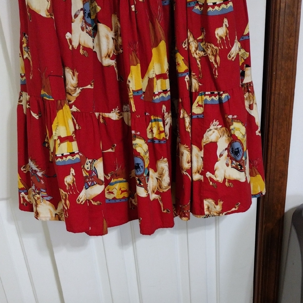 Authentic New Mexico Broomstick Skirt - Picture 5 of 5